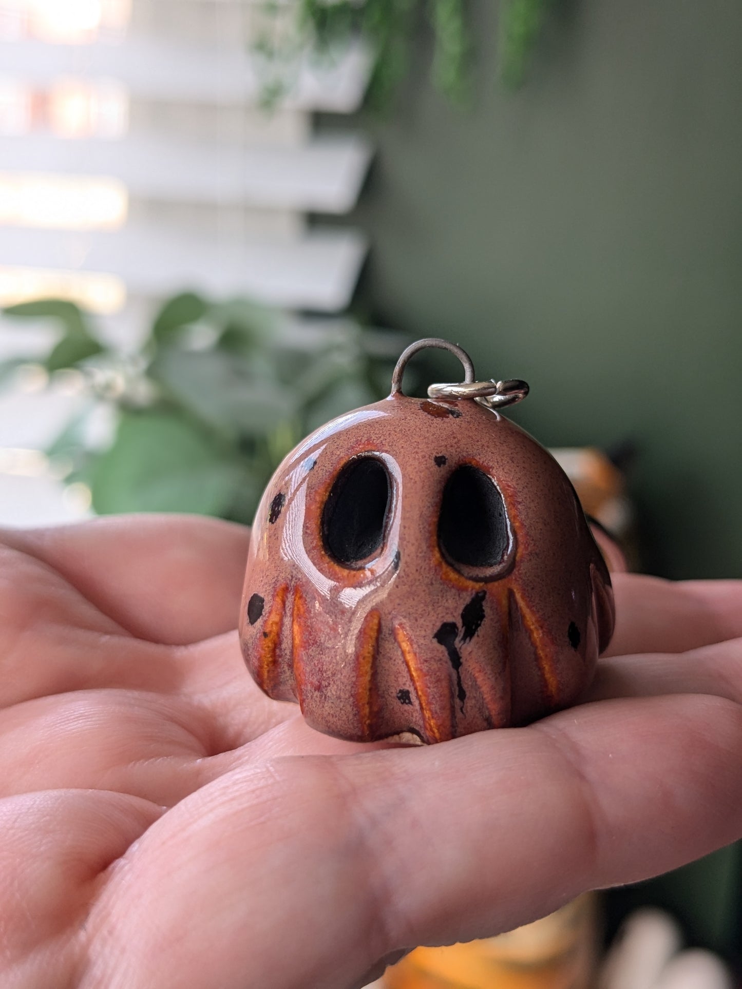 Peppered Plum keyring