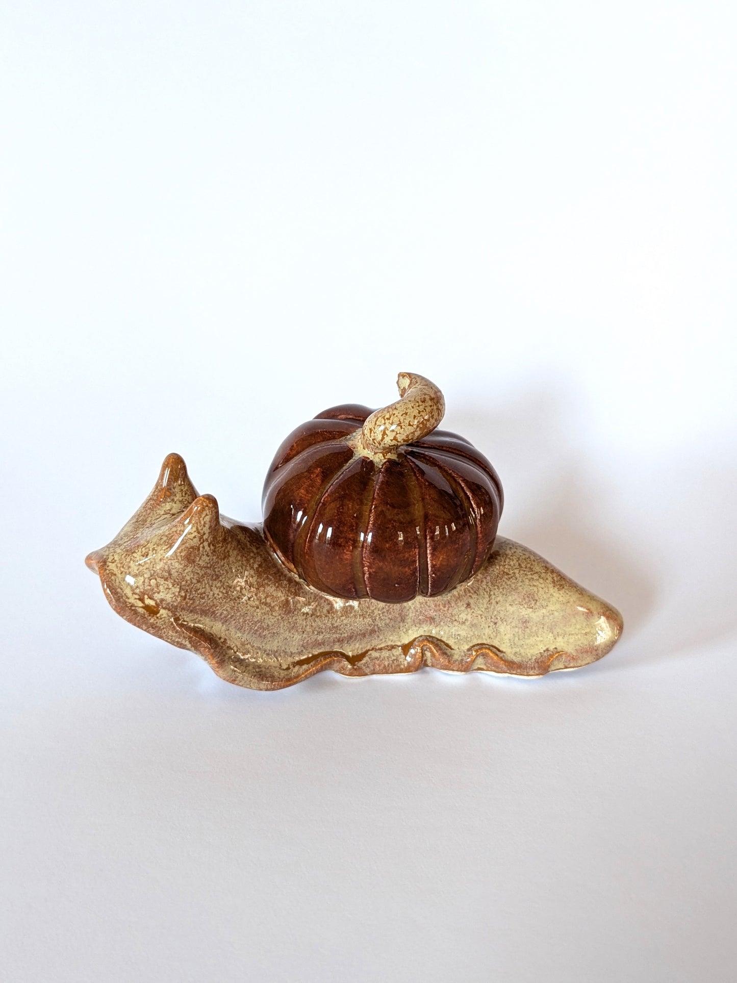 Ceramic pumpkin snail š Pumpkin shortbread