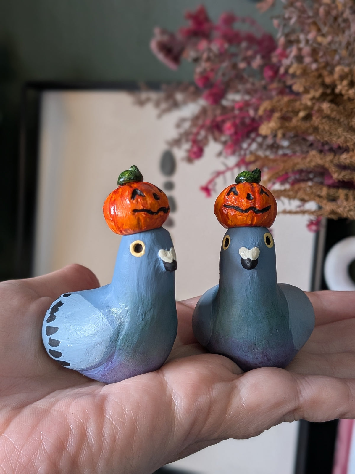 Pigeon trick or treaters