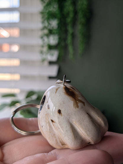 Birch keyring