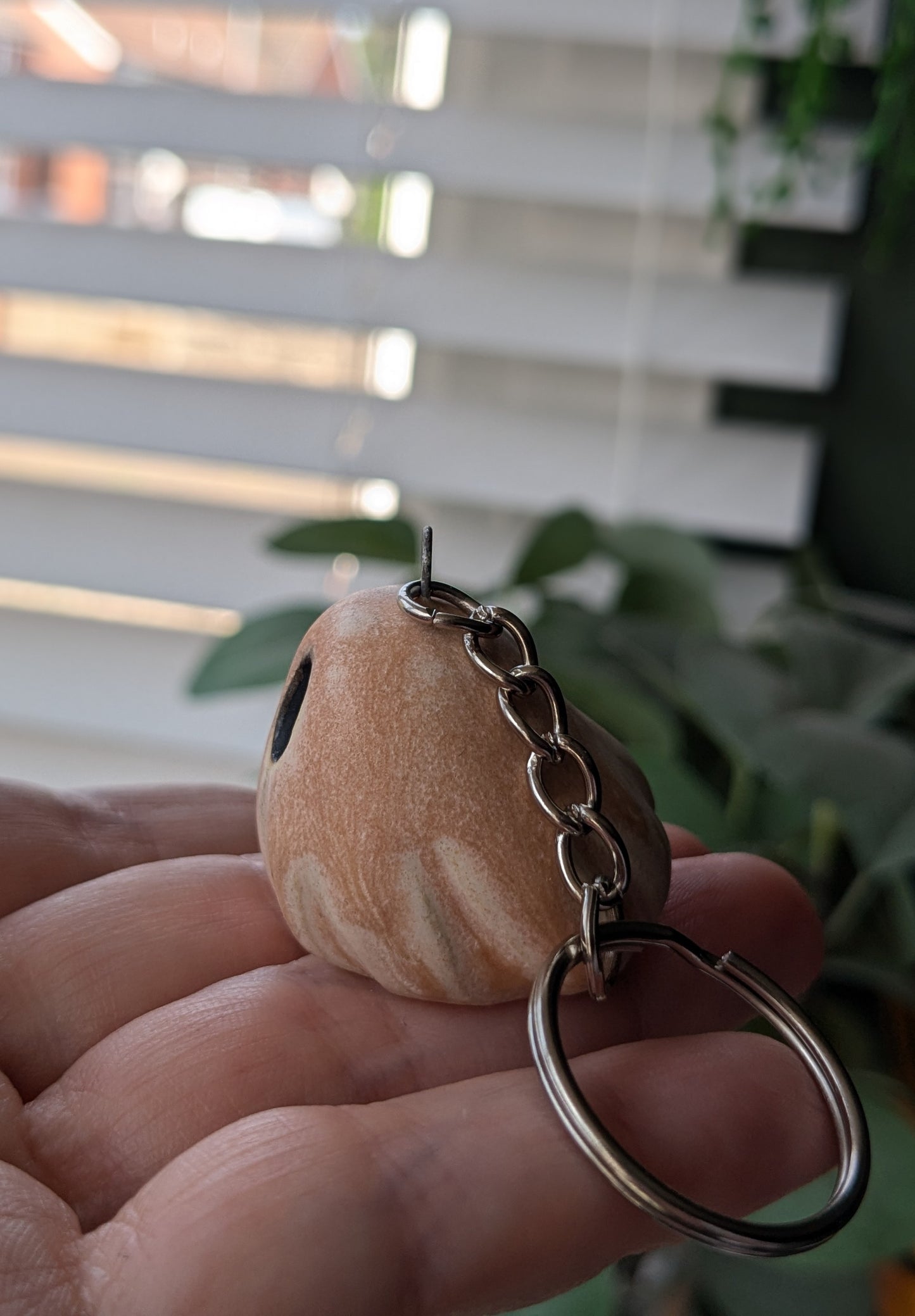 Himalayan salt keyring