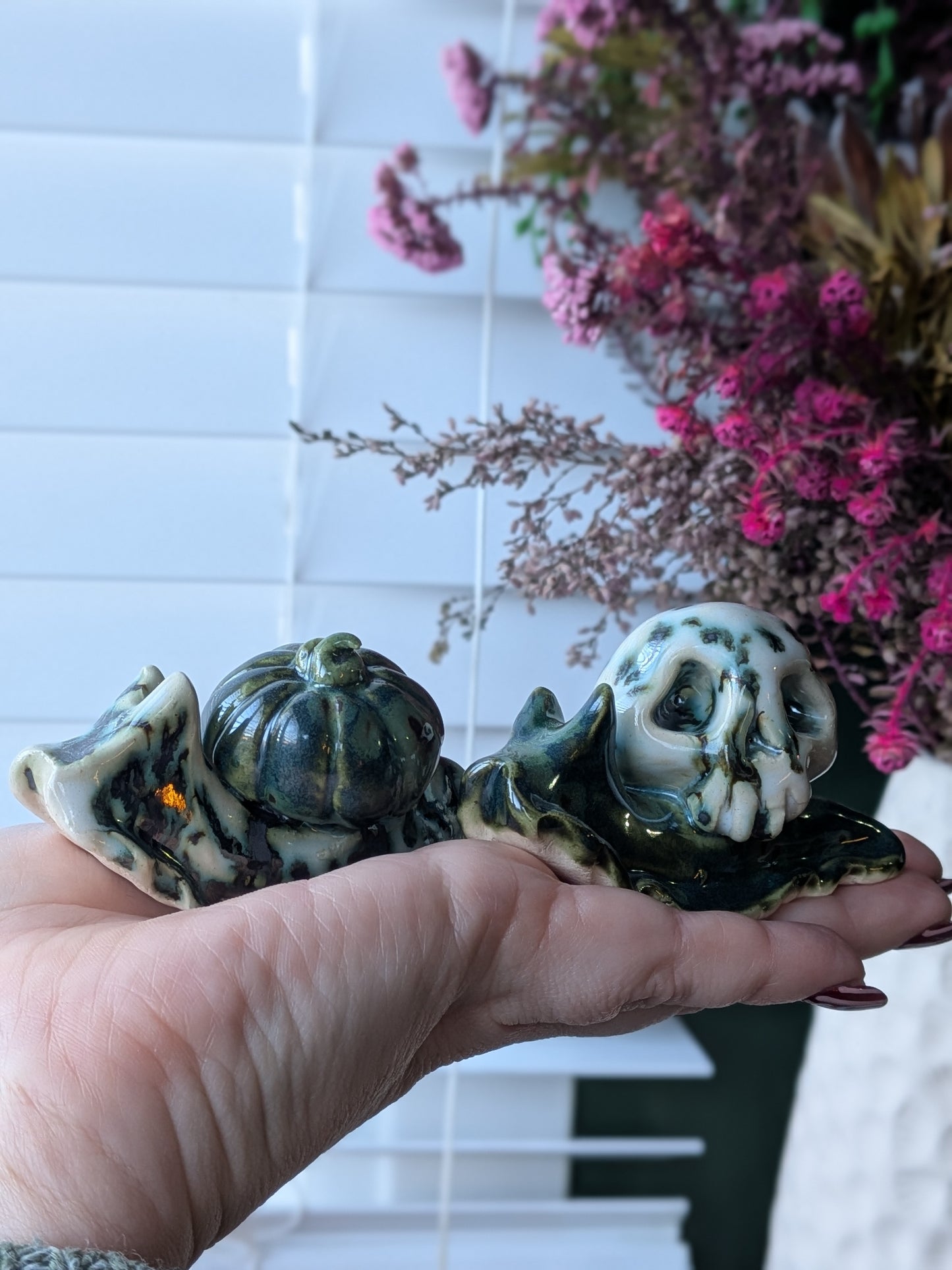 Olive and green jasper