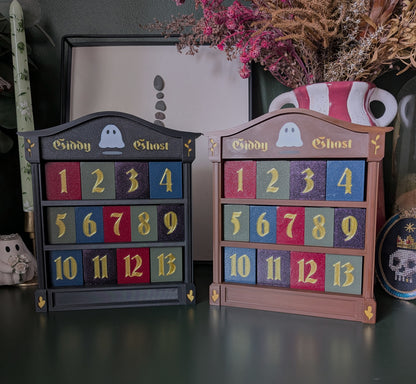 13 Days of Halloween Ghost Advent Calendar Preorder - Delivery in October