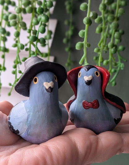 Pigeon trick or treaters