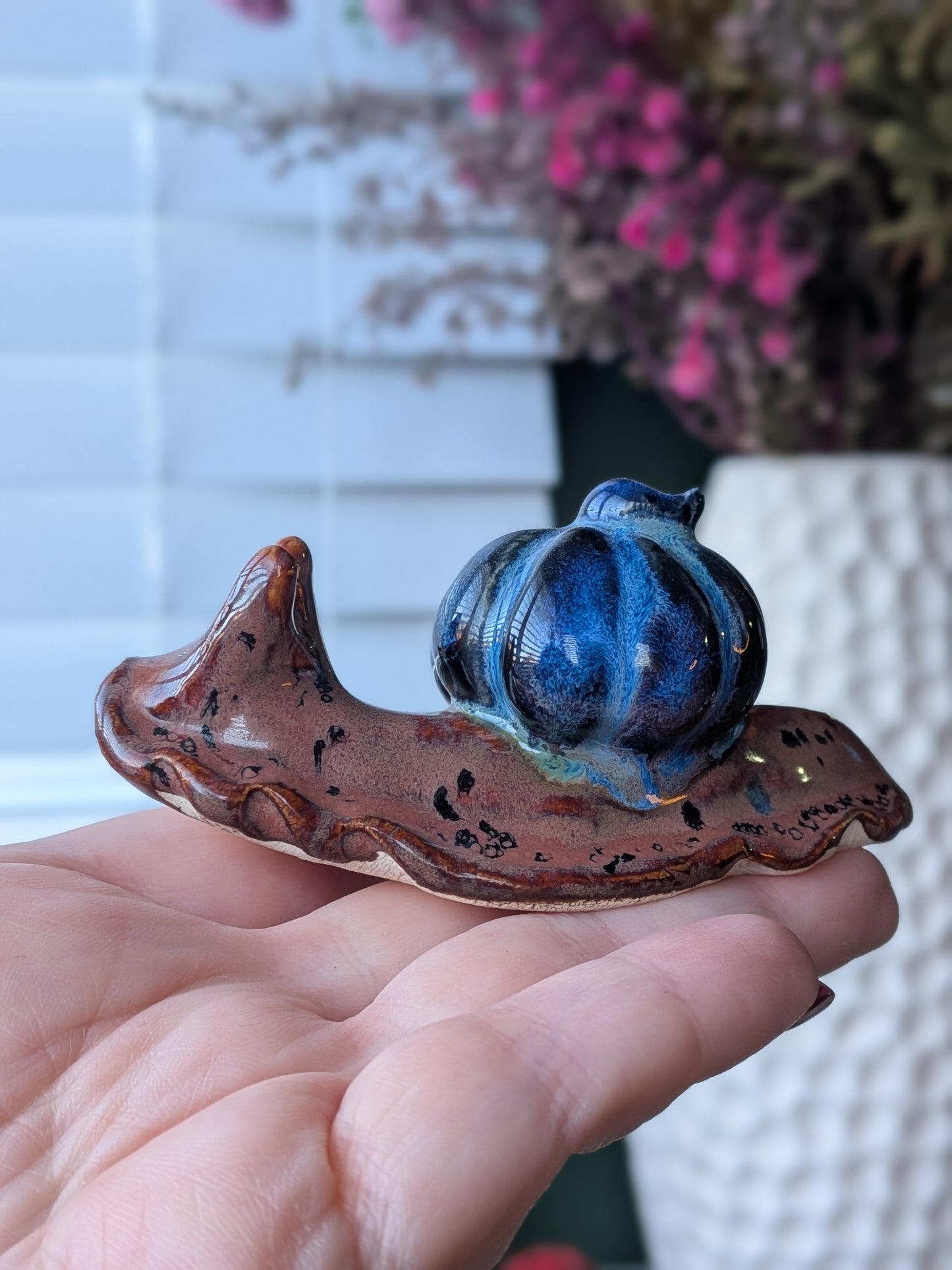 Peppered.plum and midnight blue