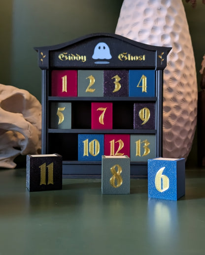 13 Days of Halloween Ghost Advent Calendar Preorder - Delivery in October