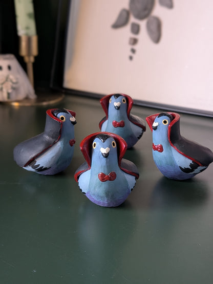 Pigeon trick or treaters