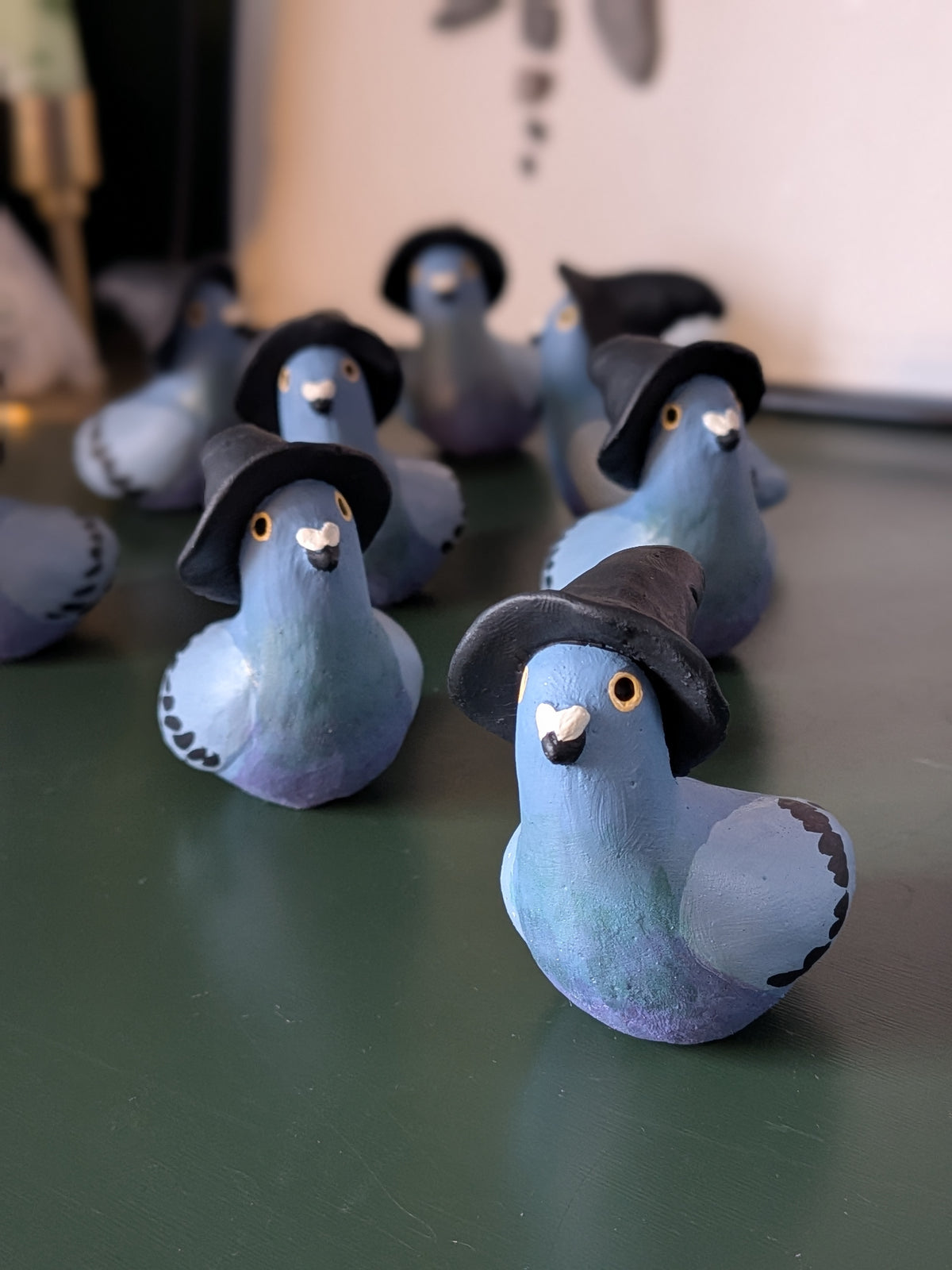 Pigeon trick or treaters