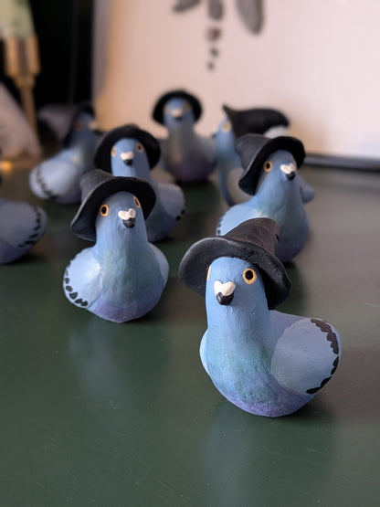 Pigeon trick or treaters